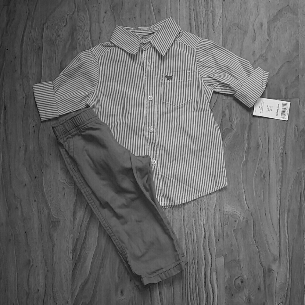 Carter's Sunday outfit